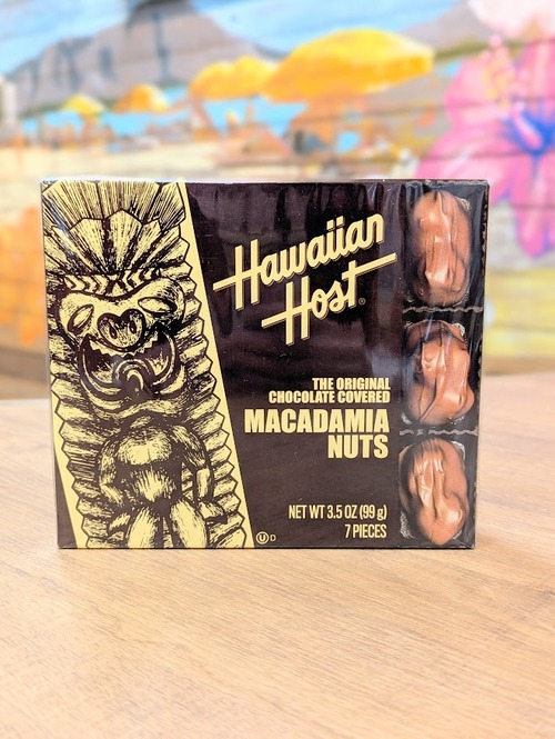【ハワイアンホースト】マカデミアナッツチョコレート TIKI 3.5oz(7粒)