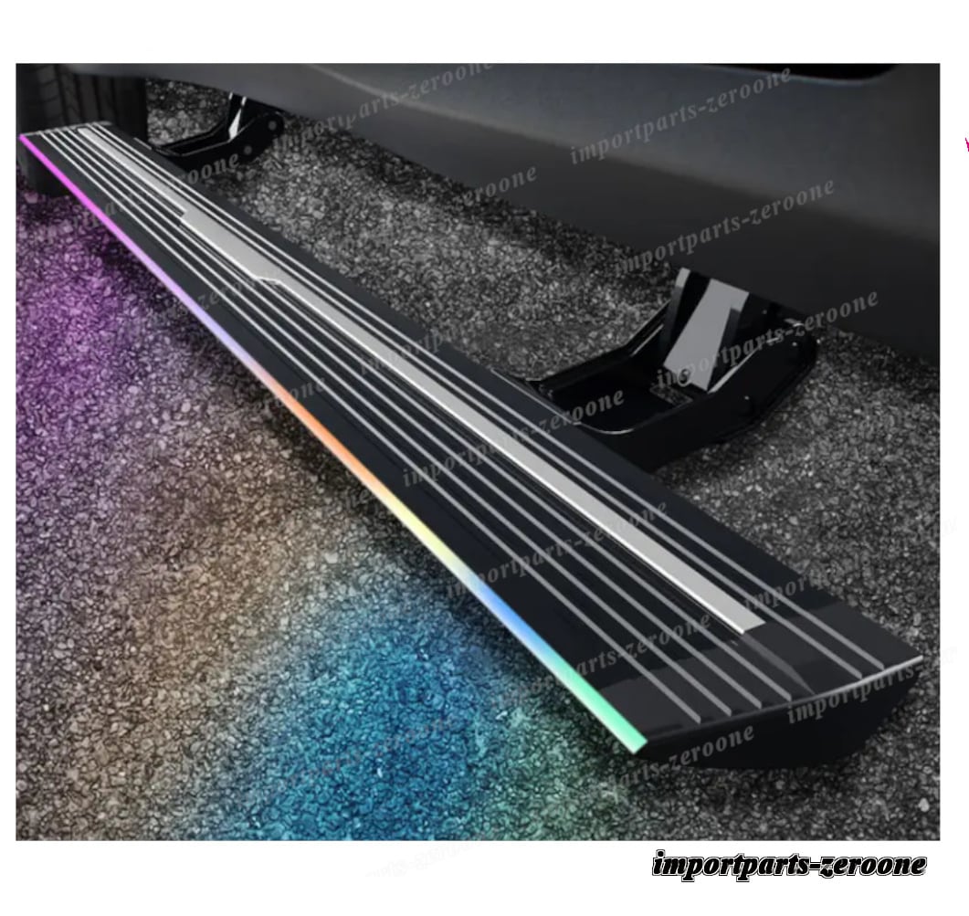 ボルボ XC90 2015-2021 電動サイドステップ 光るLEDタイプ -DS ボルボ XC90 2015-2021 電動サイドステップ 光るLEDタイプ -DS