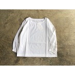 SOIL(ソイル) 60'S COTTON CAMBRIC LACE NECK PULLOVER