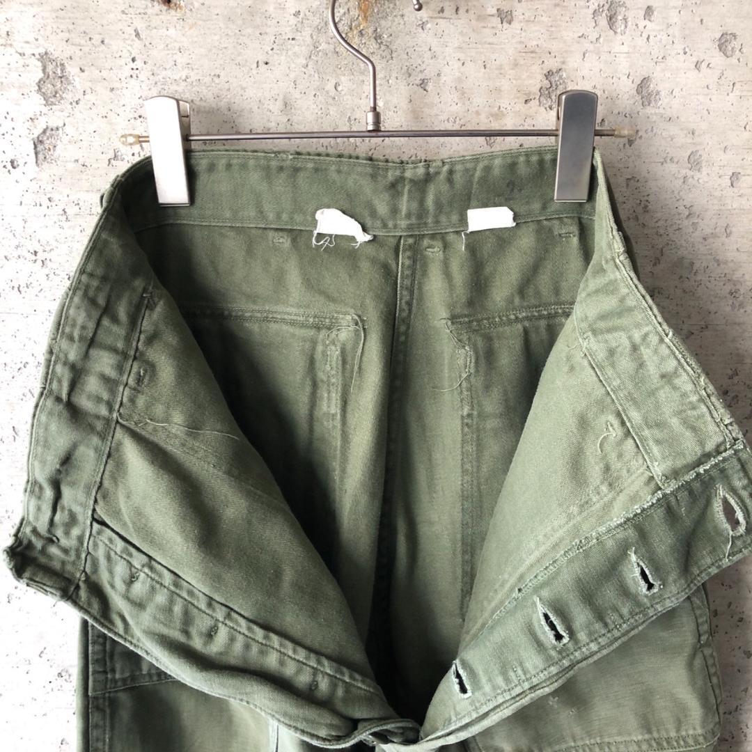 US ARMY 本物 アメリカ軍 ミリタリー 60s ベイカーパンツ OG107
