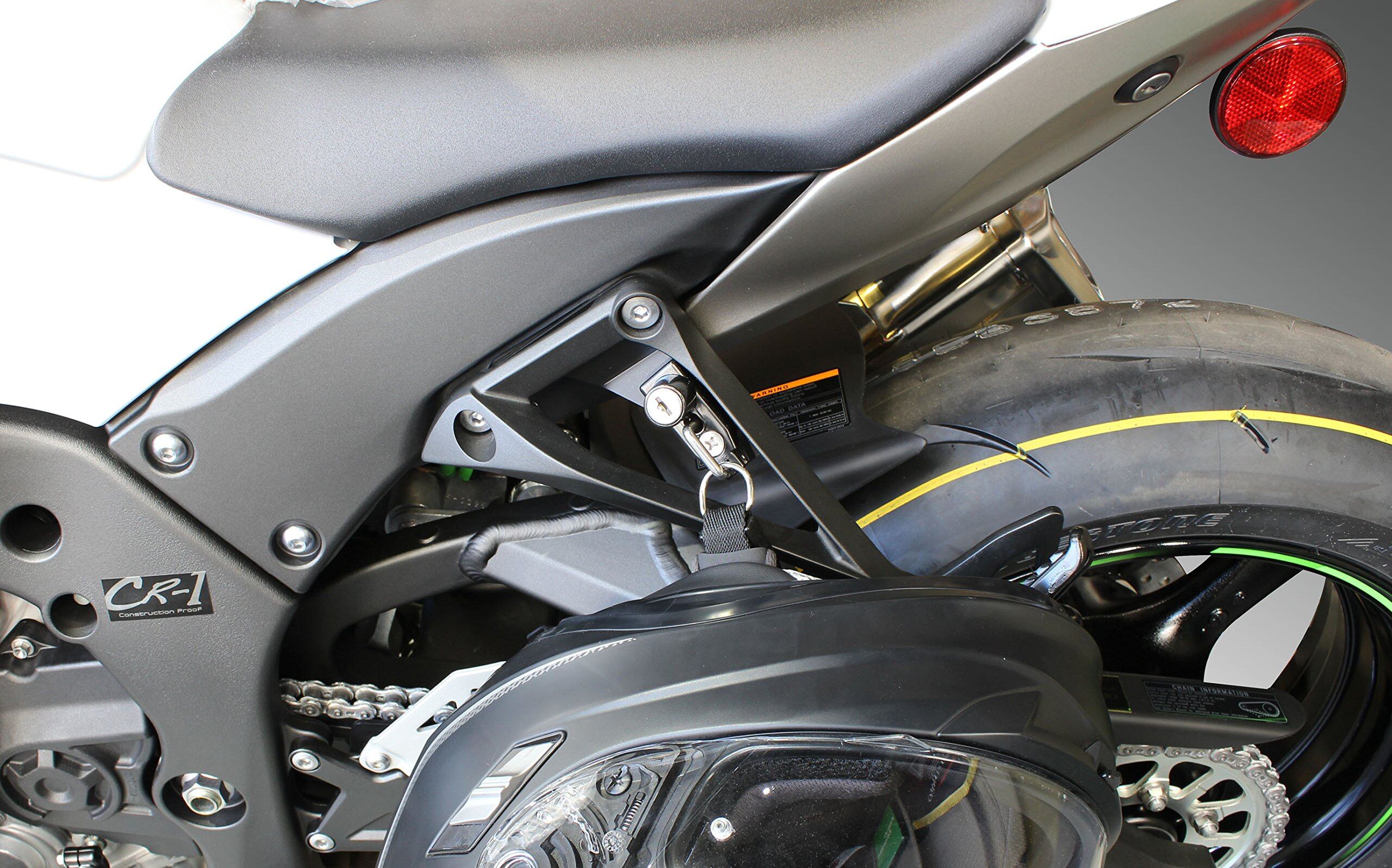 キジマ(Kijima) バイクパーツ ヘルメットロック ホルダー スチール製