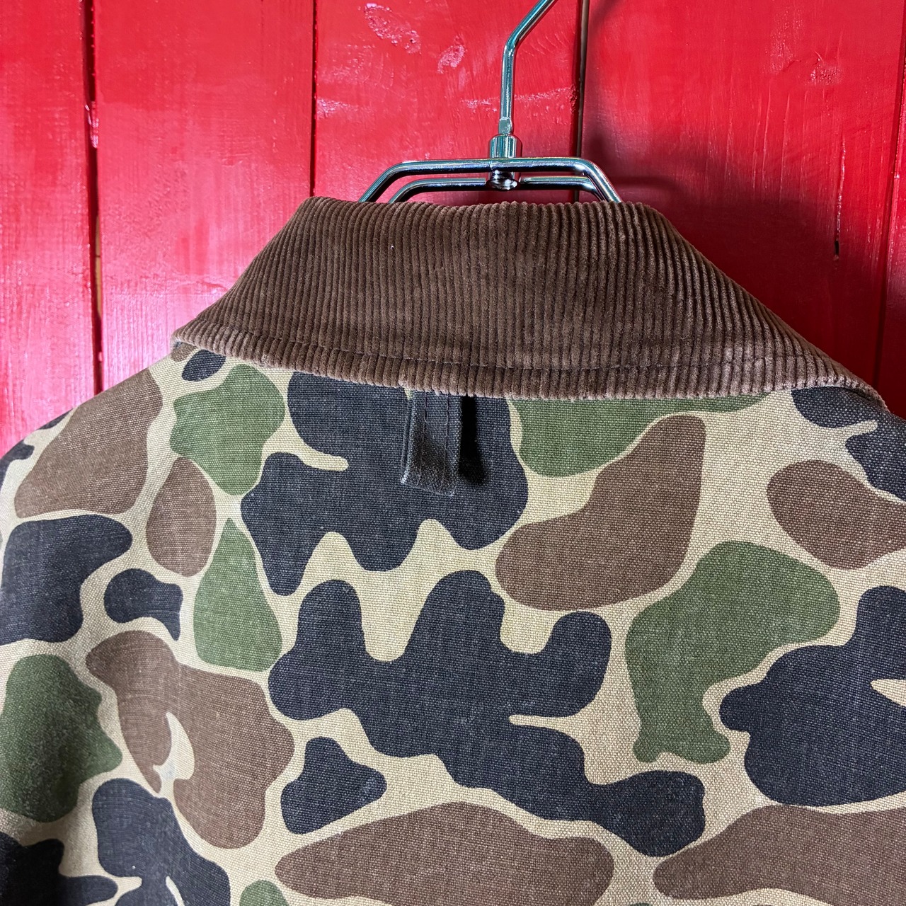 80s USA製　BONE DRY RED HEAD ダックハンターカモ　ハンティングジャケット