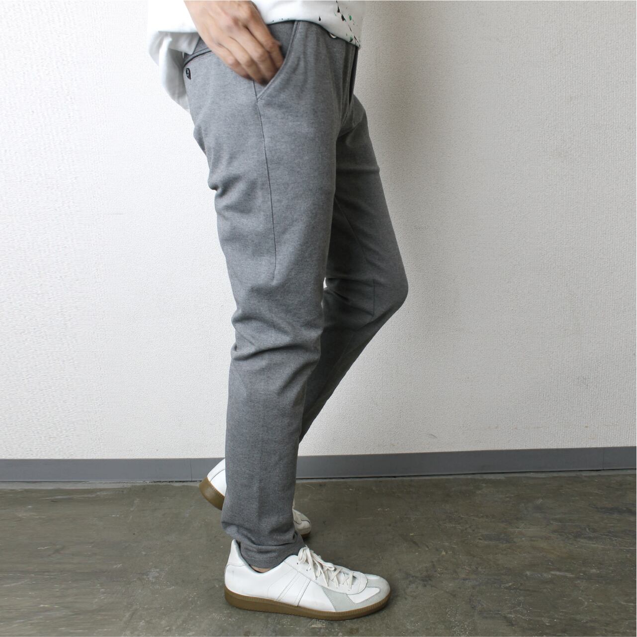 LiSS定番 ストレッチテーパードパンツ gray LiS-405451 | LiSS