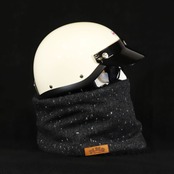 ROBIN NECK WARMER /ネップツイード&ブラックファー