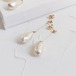 PIERCINGS || 【通常商品】 PEARL TEARDROP PIERCINGS || 1 PIERCINGS || GOLD || EBH045