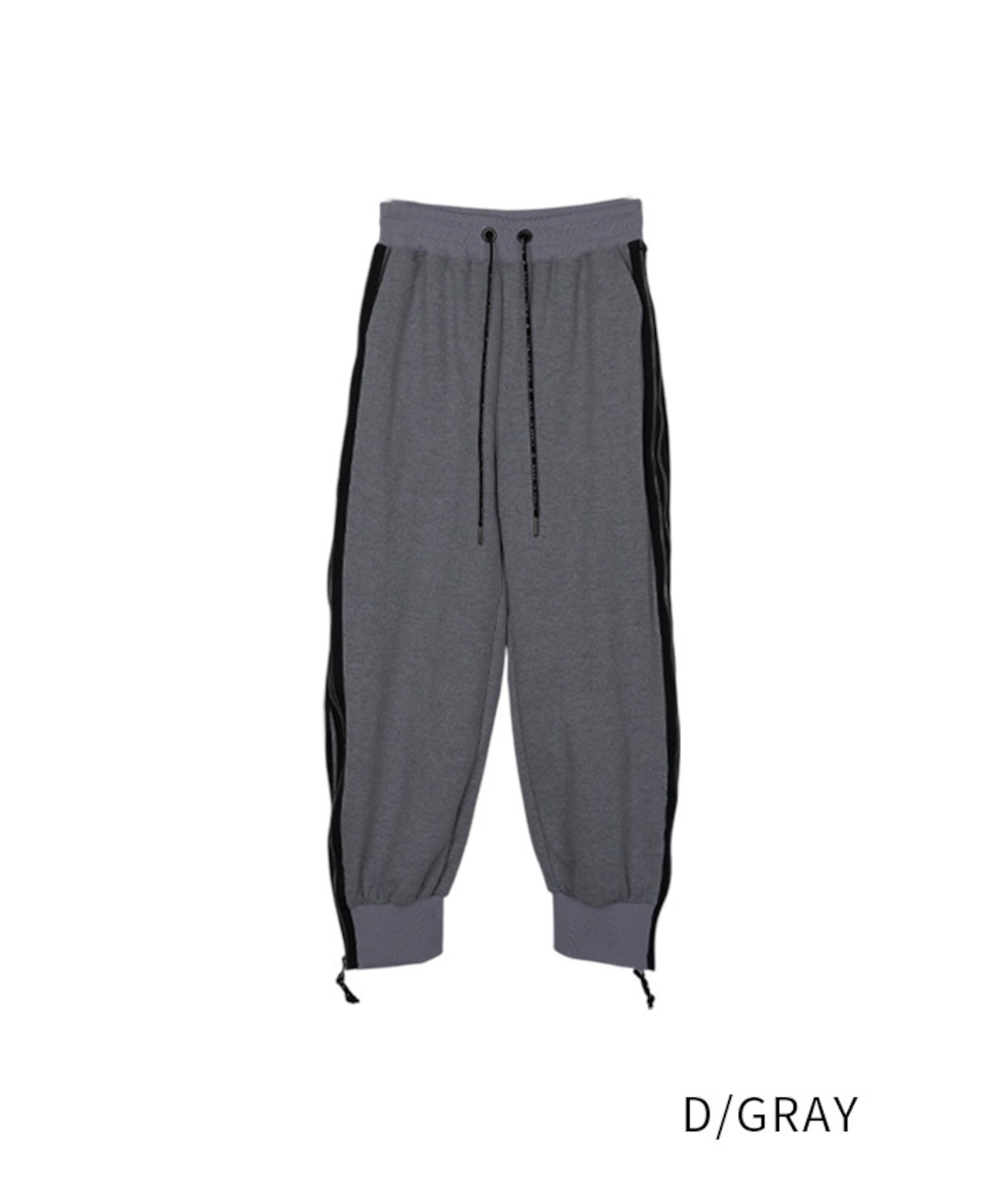 ダブルファスナージョガートラックパンツ (D/GRAY) CQ-47033