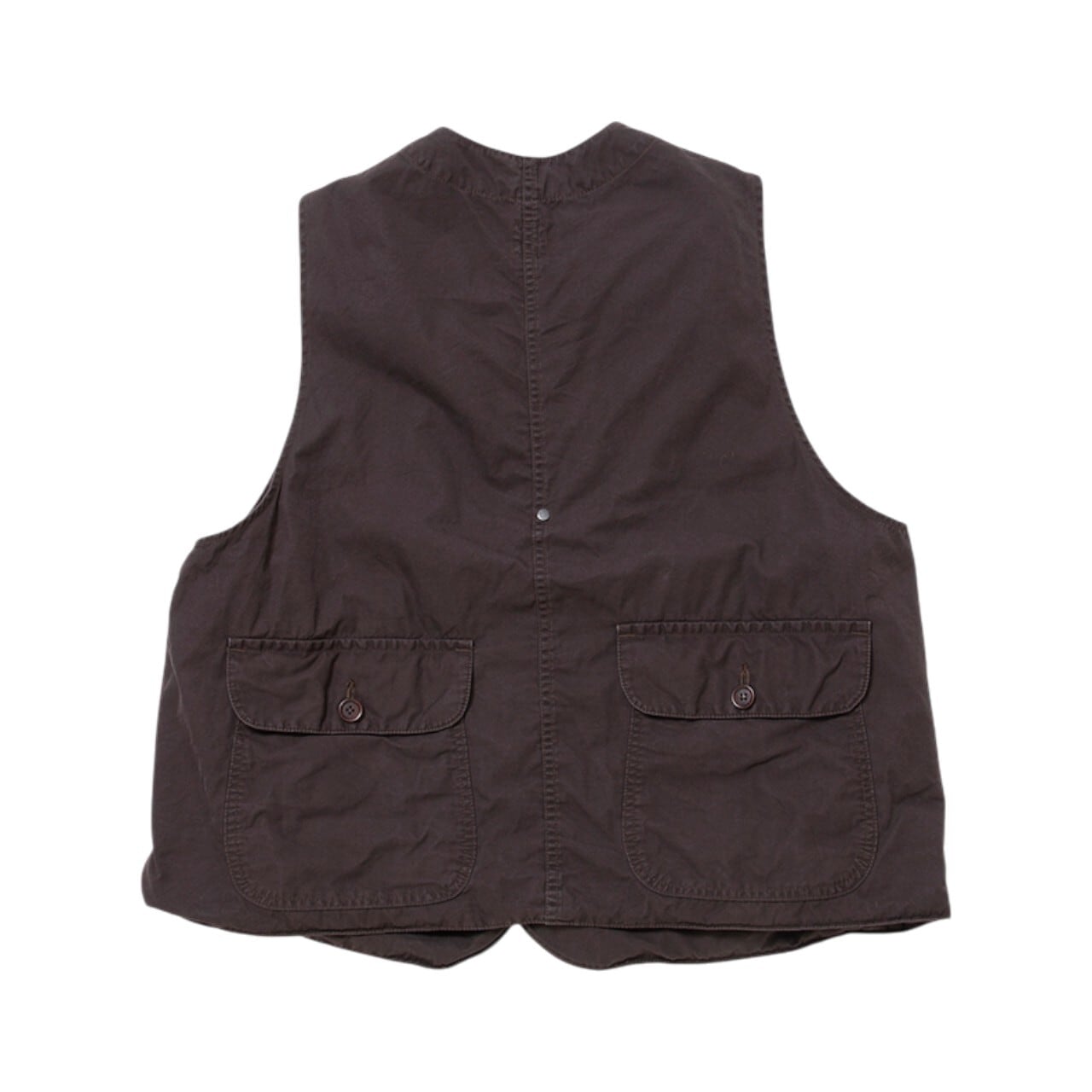 THE CORONA UTILITY / GAME VEST Combed Yarn Gabardine w/BIO-WASH