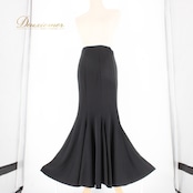 社交ダンス 衣装 スタンダード スカート レッスンウェア レディース 無地 ブラック系 練習着 フォーマル シンプル ロングスカート 上品 定番 ストレッチ ゆったり 上品なデザイン 膝下 アウトドアイベント ドレスアップ レッスン用 練習用 スカートワーク おしゃれ エレガント フェミニン 使用用途多様