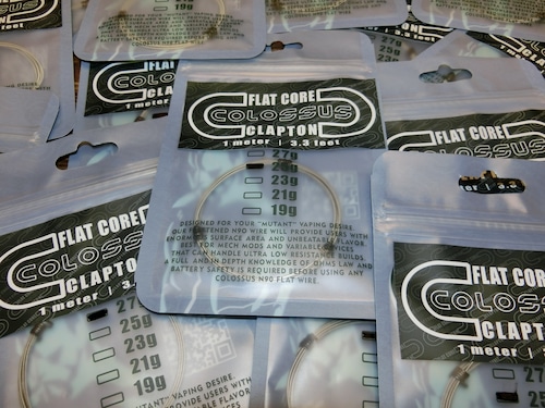 COLOSSUS Flat Core Clapton Wire N90 27G