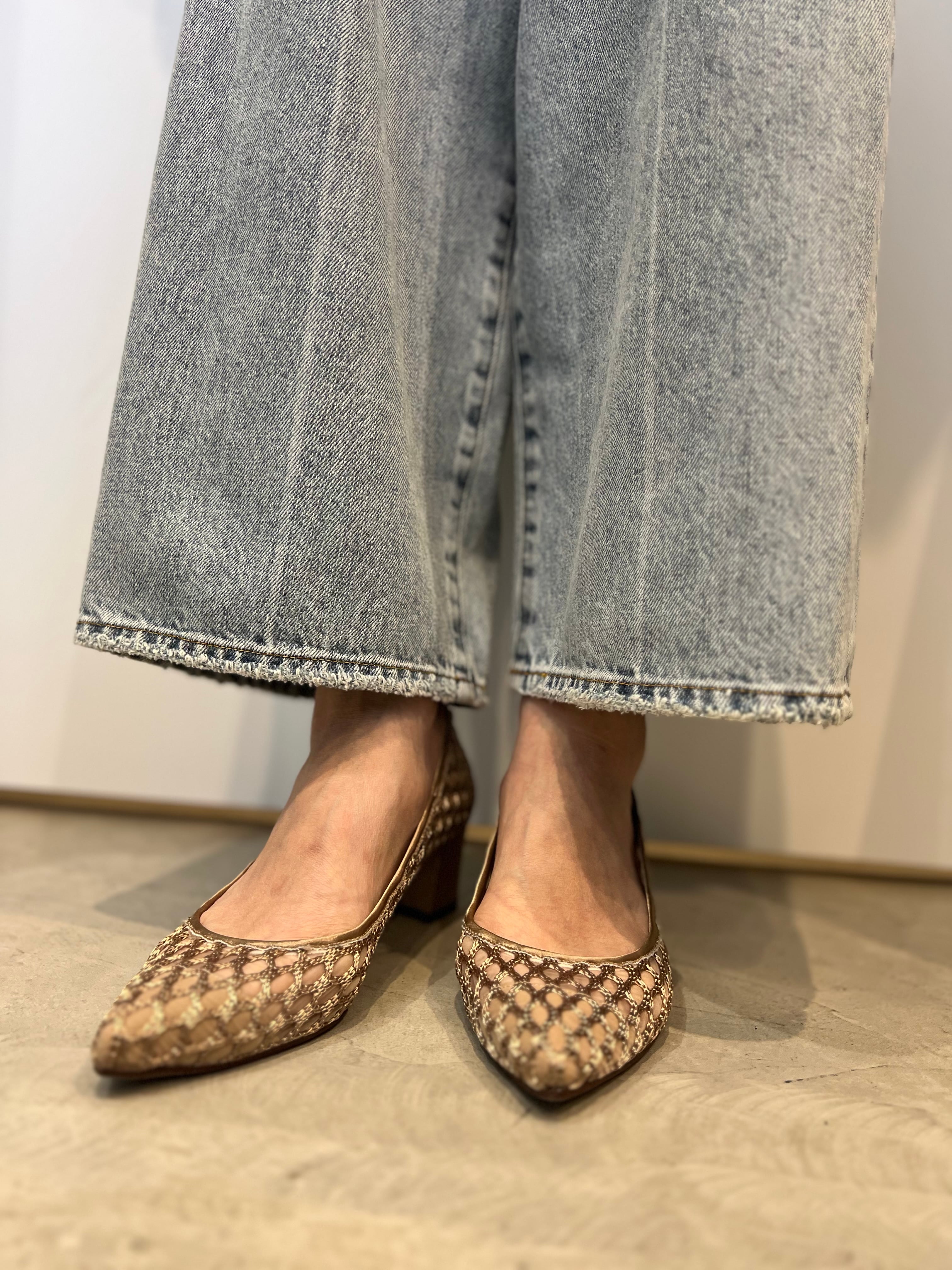 【libero】メッシュパンプス