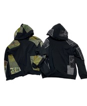 【hoodi20】 Remake Hoodie black × black