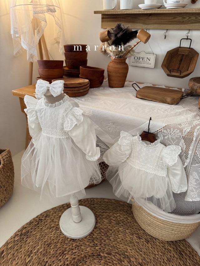 【即納】<marron>  Sha one-piece