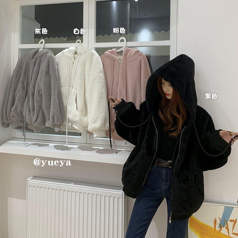 ウールジャケット オータムウィンターギャザーフードトップス コットン 秋物 冬物 クレセントシティ32147983927