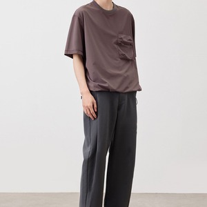 裾ドローコードTシャツ　MT0170006