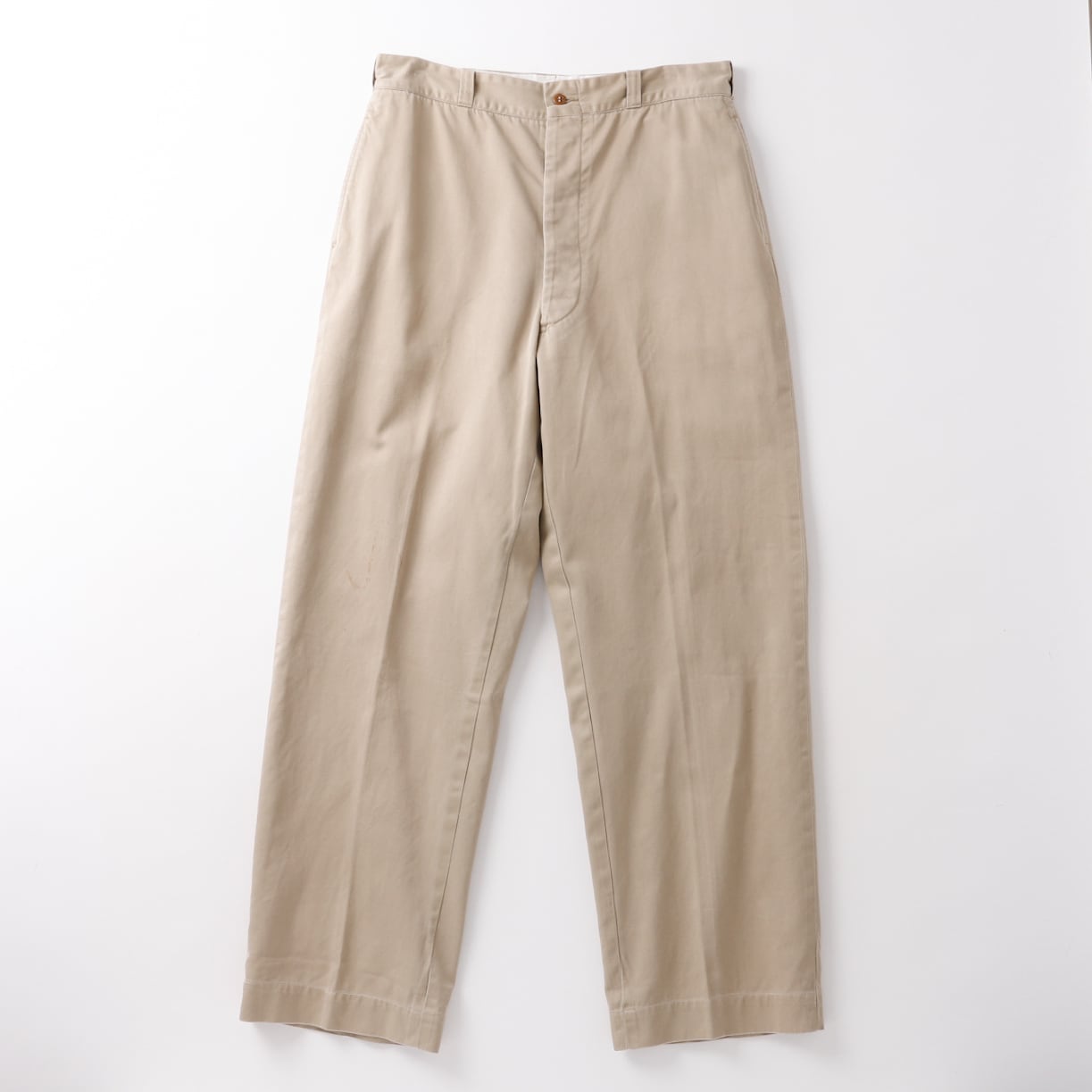 逸品】50S U.S ARMY CHINO PANTS TROUSERS Vintage military 実寸W31 