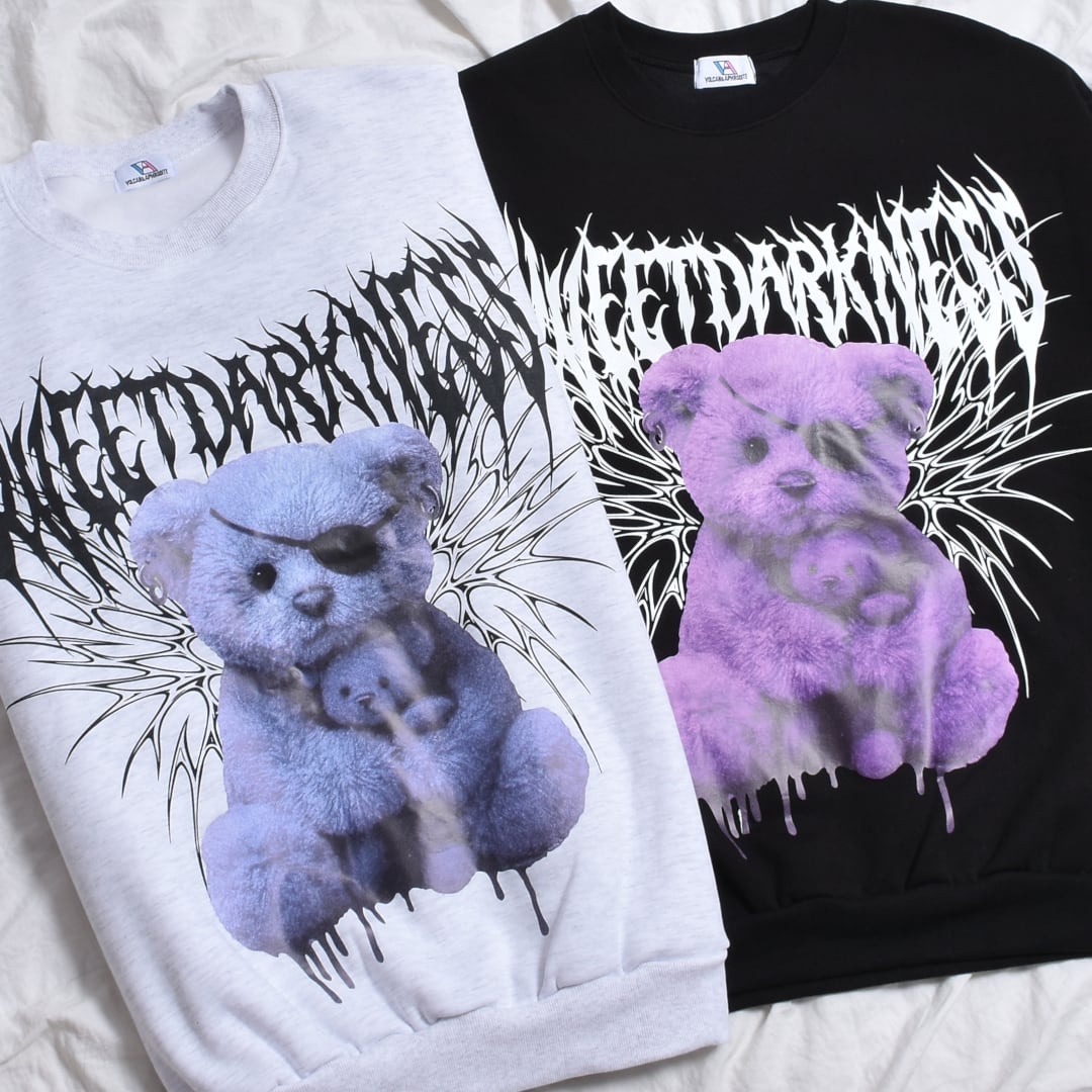 くま 1/16新着】DARKNESS くまスウェット(裏起毛) | VOLCAN&APHRODITE