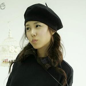 ベレー帽 帽子 ベーシック チョボ付き　ウール　黒