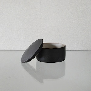 【LIMITED】小野俊 / 蓋物(筒)S 掛け分け 黒