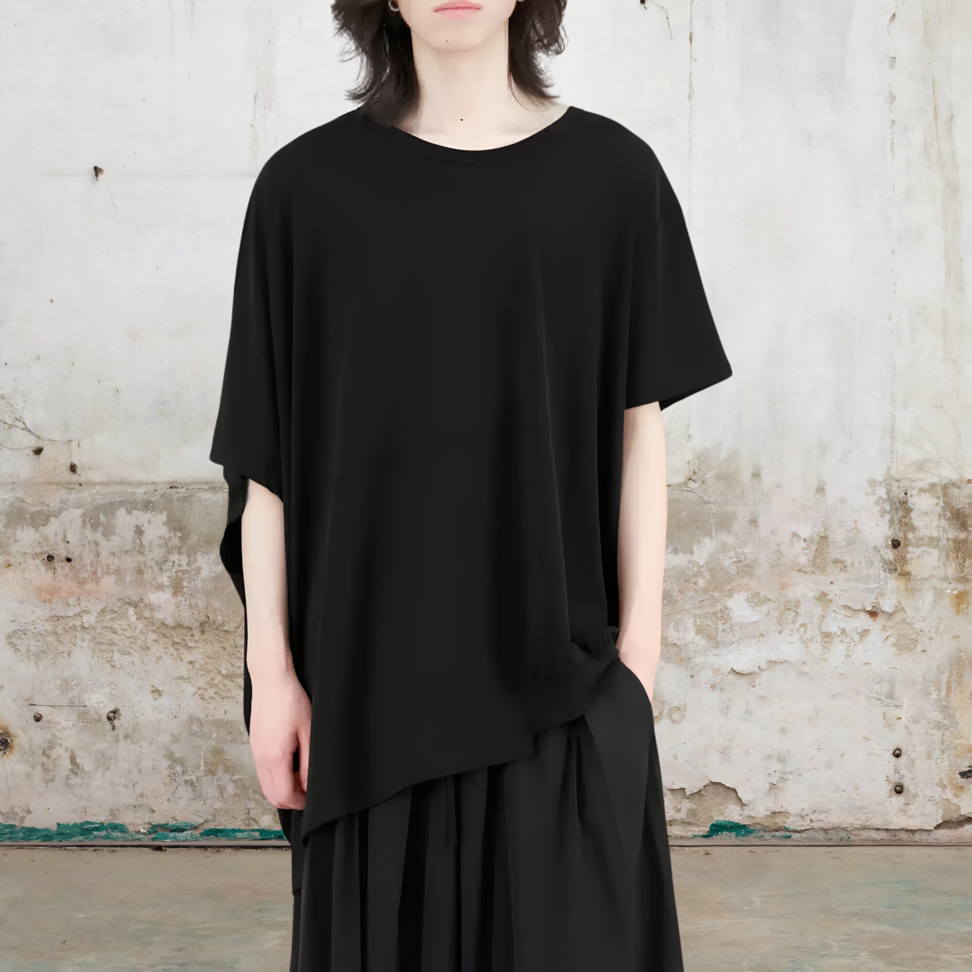 【ORV0081】Loose Short-Sleeve T-Shirt, Relaxed Fit Top