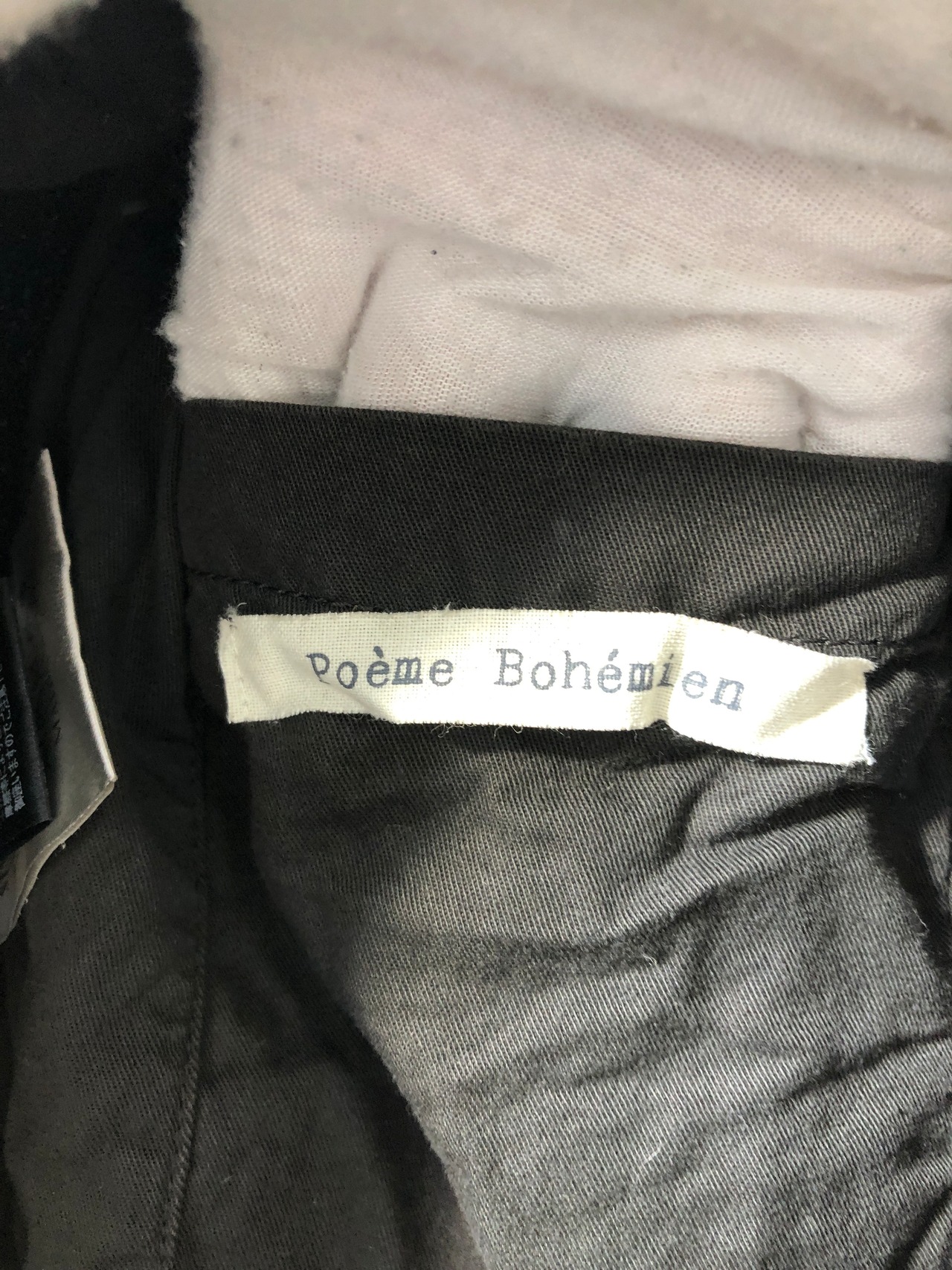 050902 Poeme Bohemien ジップ ジャケット 46 ポエムボヘミアン  