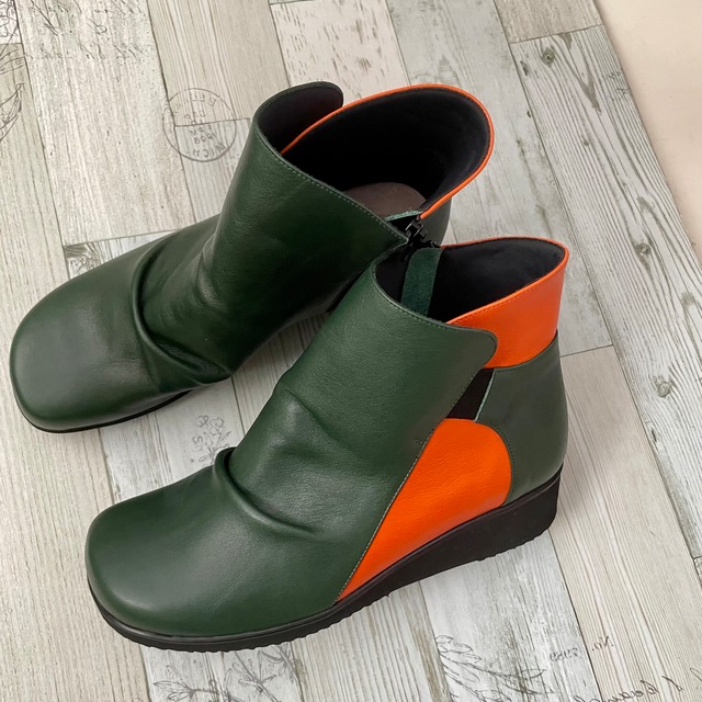 『色組み合わせ追加』くしゅくしゅブーツ