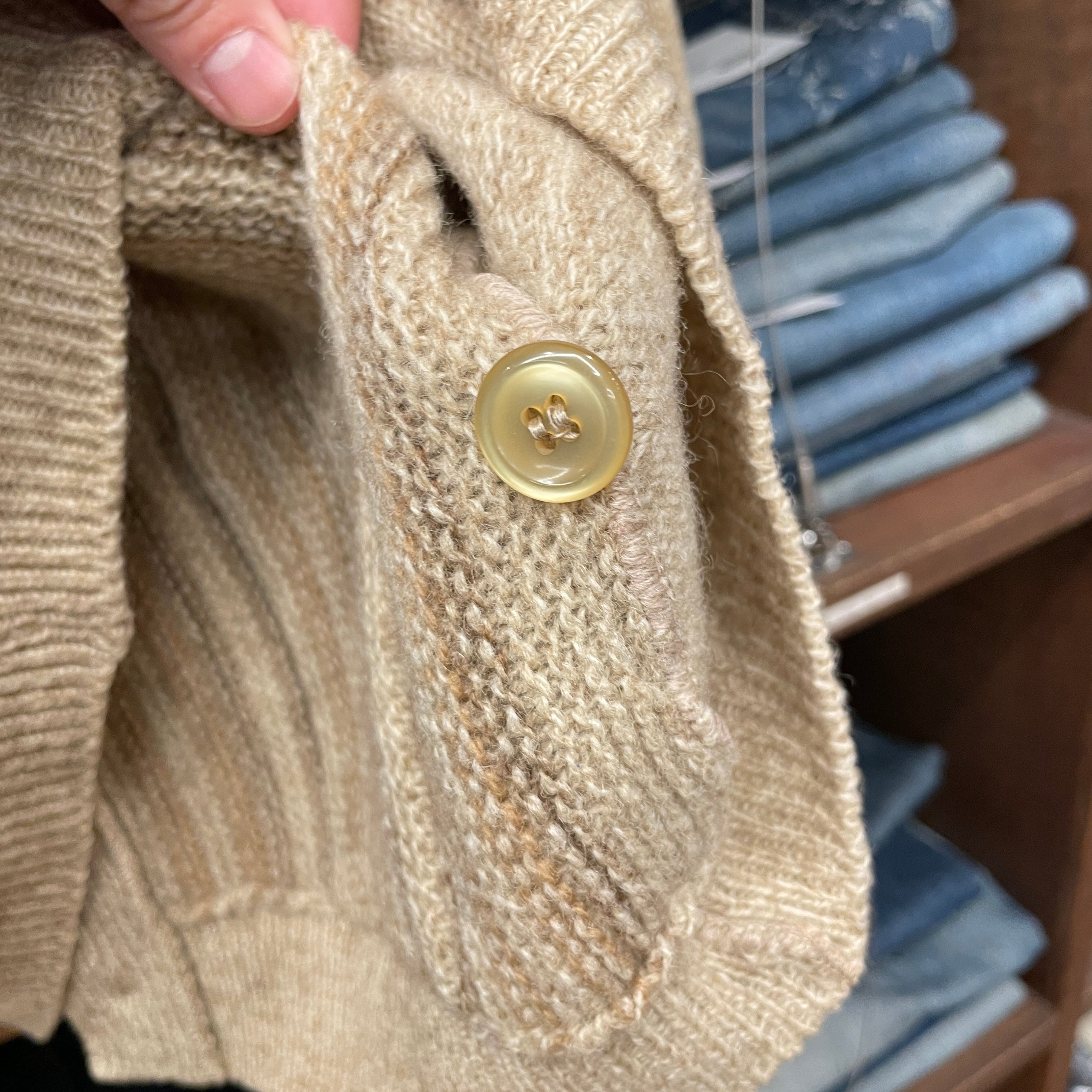 ①1960'S ALAN PAINE SHETLAND WOOL CARDIGAN | safarionline