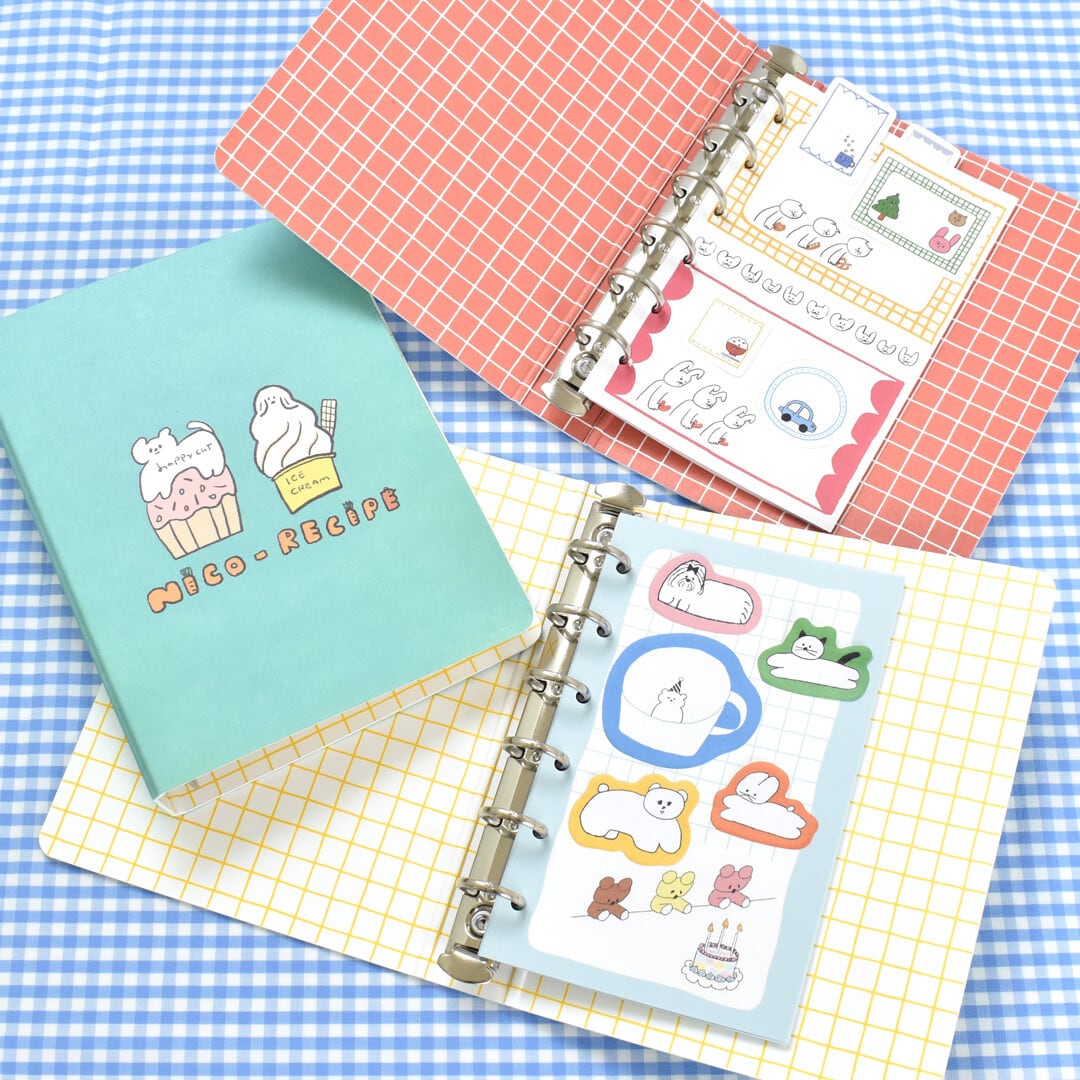 ニコレシピさん　バインダー ニコレシピ M6バインダー ならんだら | てんくーどう