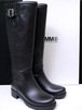 展示品5万◆MM⑥マルタンマルジェラ レディース ロング エンジニア レイン ブーツ 黒38◆ 雪の季節にはもちろん梅雨やアウトドアまで対応♪