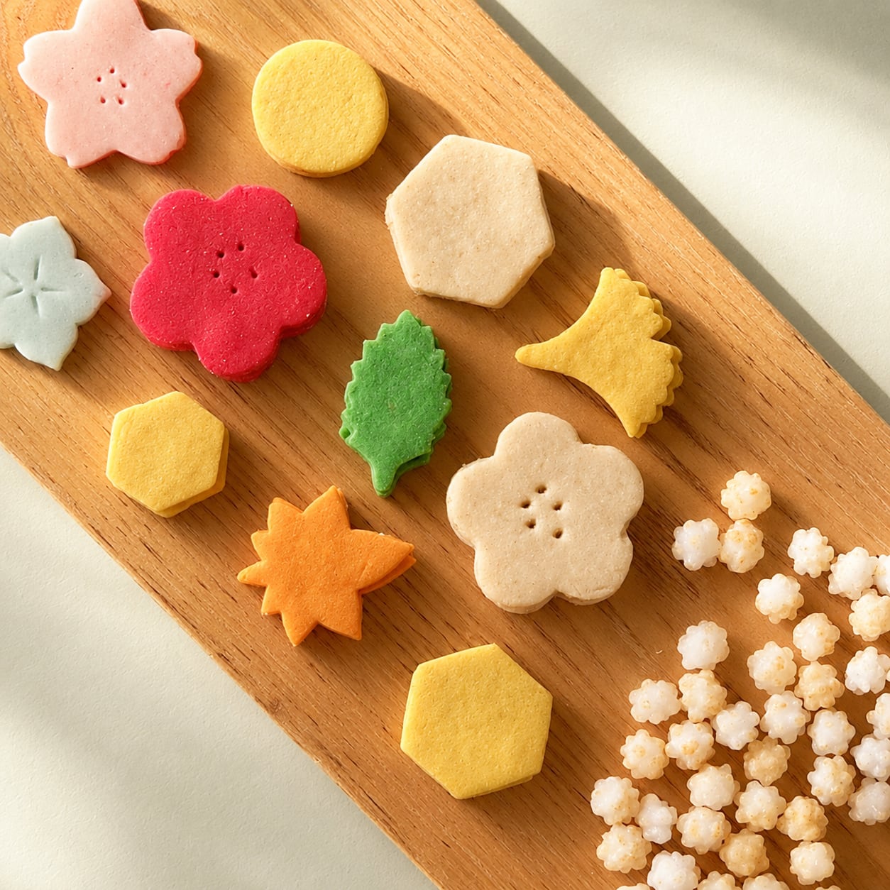 予約終了【数量限定】季節の蜜花菓|7月お届け予約便|米粉の蜂蜜サブレと蜂蜜金平糖