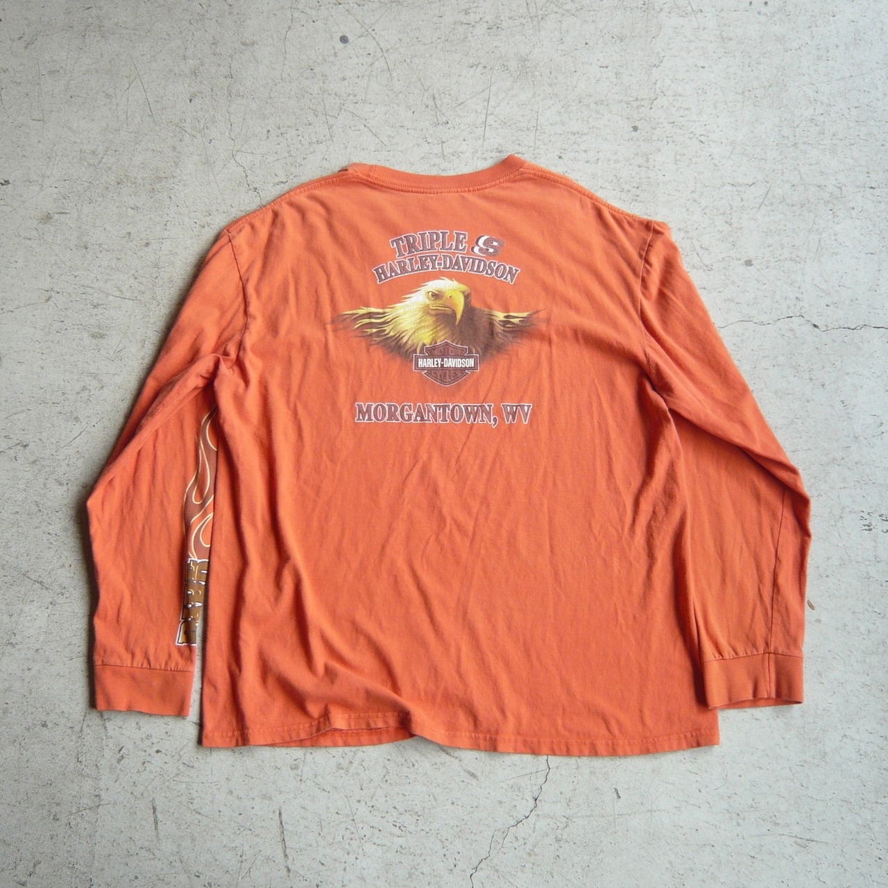 00s HARLEY-DAVIDSON ハーレー LS Tシャツ