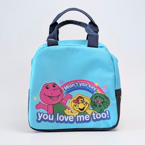 【 Lunch Bag / ランチバッグ 】Barney & Friends（ バーニーアンドフレンズ ） / お弁当箱入れ〚アメリカン雑貨 アメトイ〛