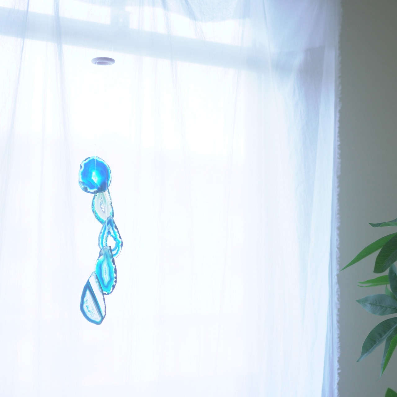 Summer Sea 05 - アゲートヒーリングチャイム / Agate Sun Catcher Wind Chime 926