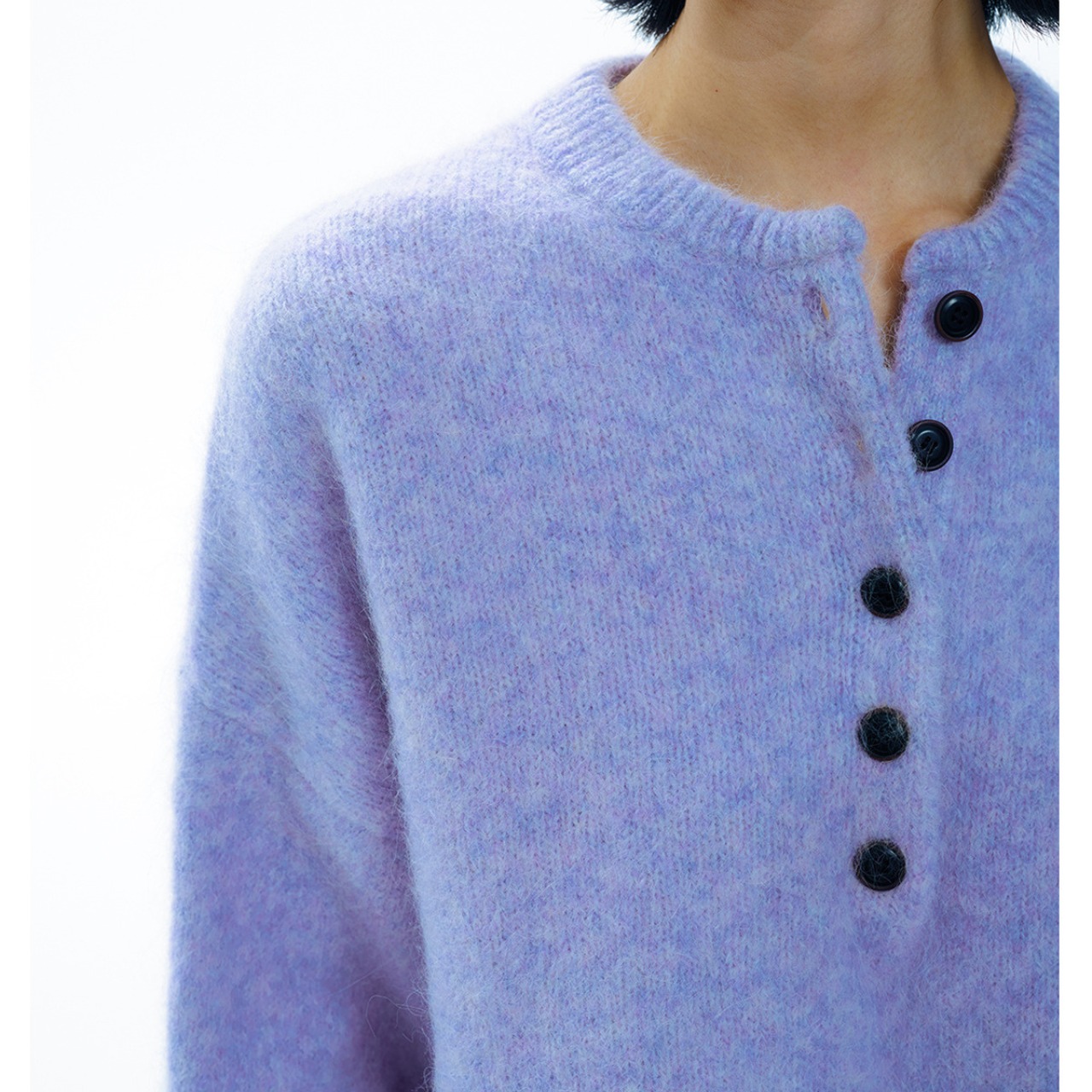 Button Front Knit tops 【5color】 T4122