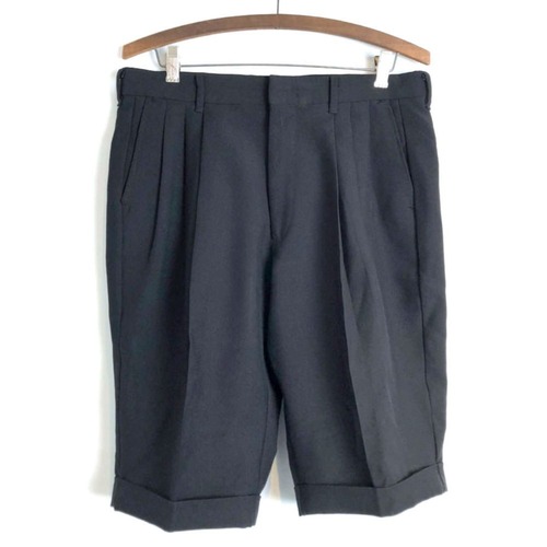 Vintage Remake 3-tuck Tapered Shorts [1980s-] Vintage Remake 3-tuck Tapered Shorts