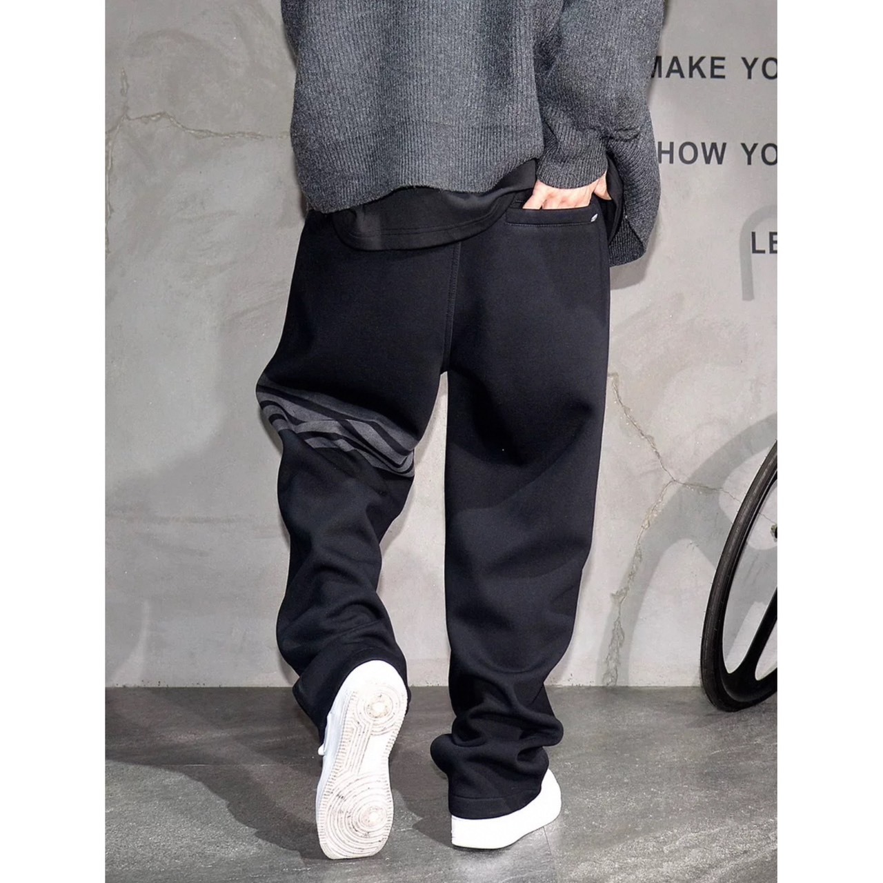 Striped design sweatpants 0494 - 5