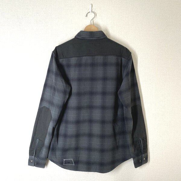 AFFA UNDERCOVER 藤原ヒロシ 切替 チェック ネルシャツ(AFFA AFFA UNDERCOVER 藤原ヒロシ 切替 チェック ネルシャツ(AFFA
