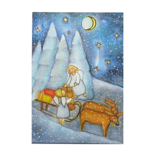 クリスマスポストカード　HANNELORE VIER  LAG-1121