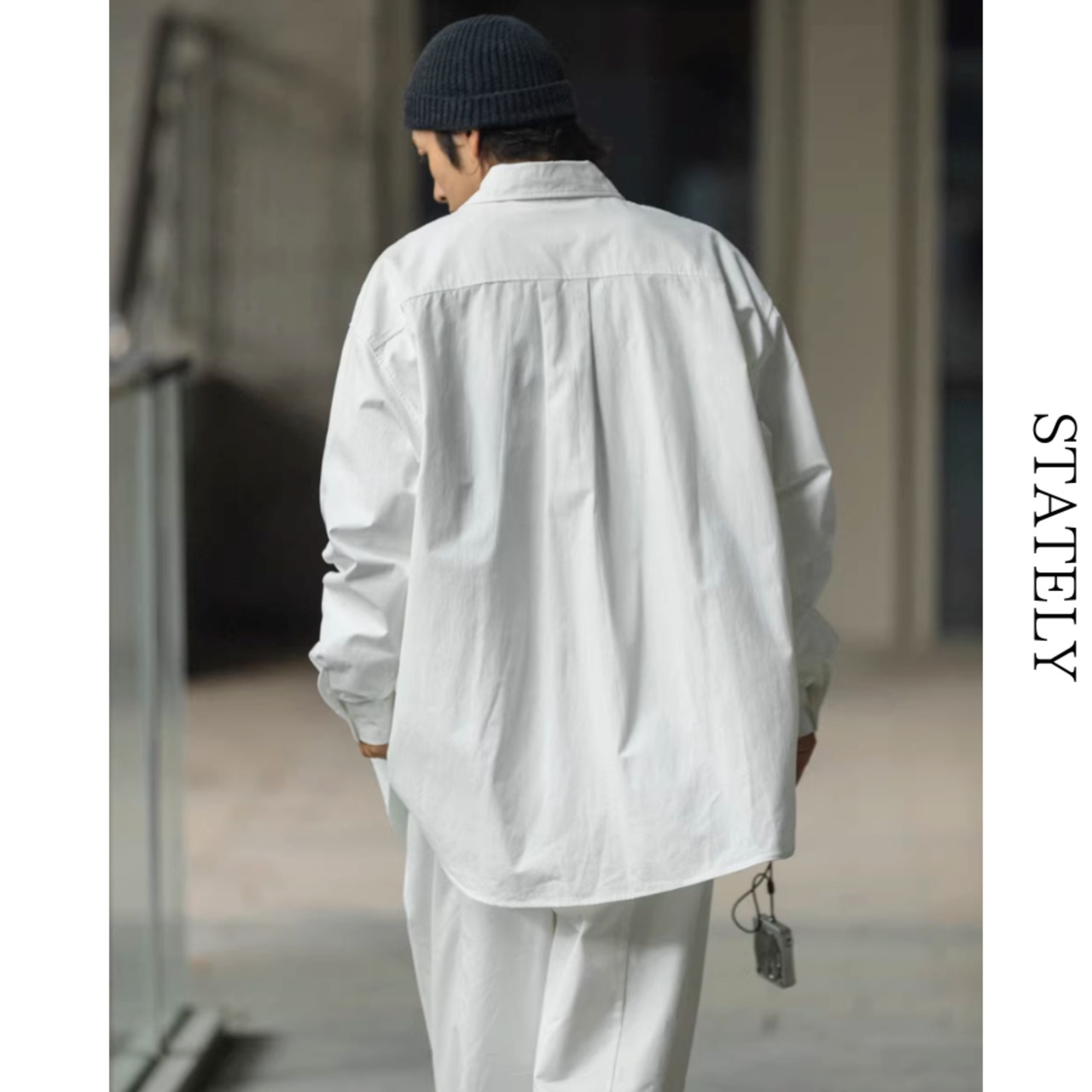 ミニマルルーズ Classic Shirt/4color_T147・画像5