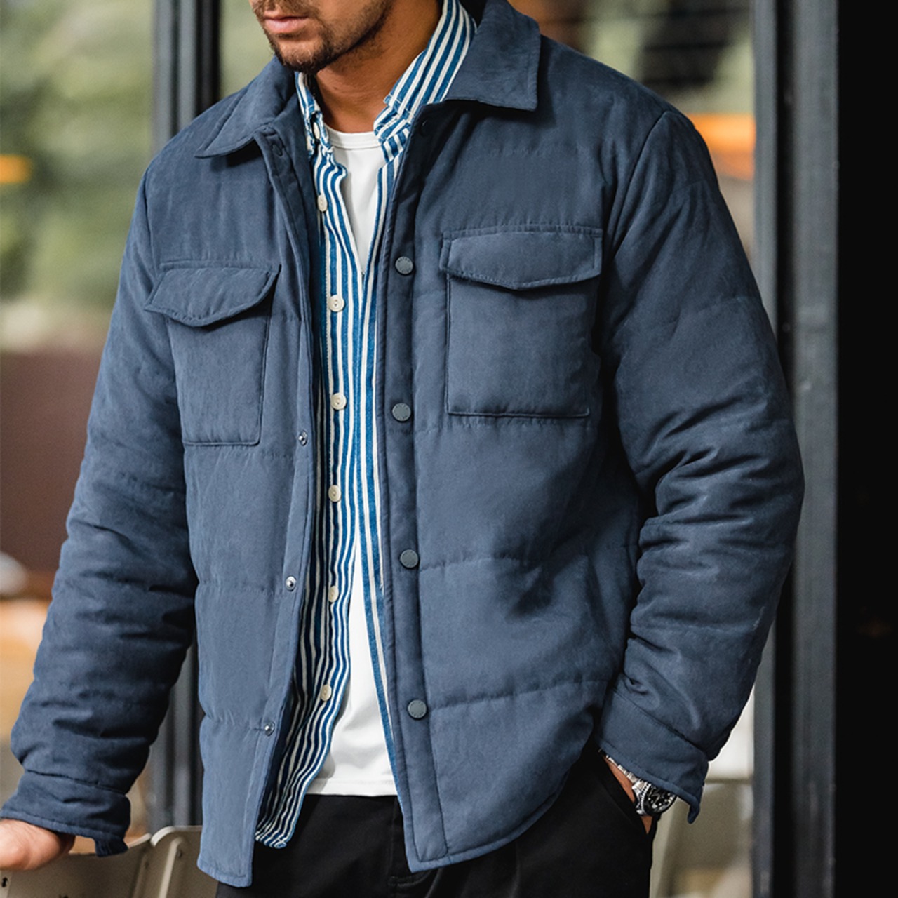 Peach Pile Cotton Jacket / ピーチ パイル コットン ジャケット
