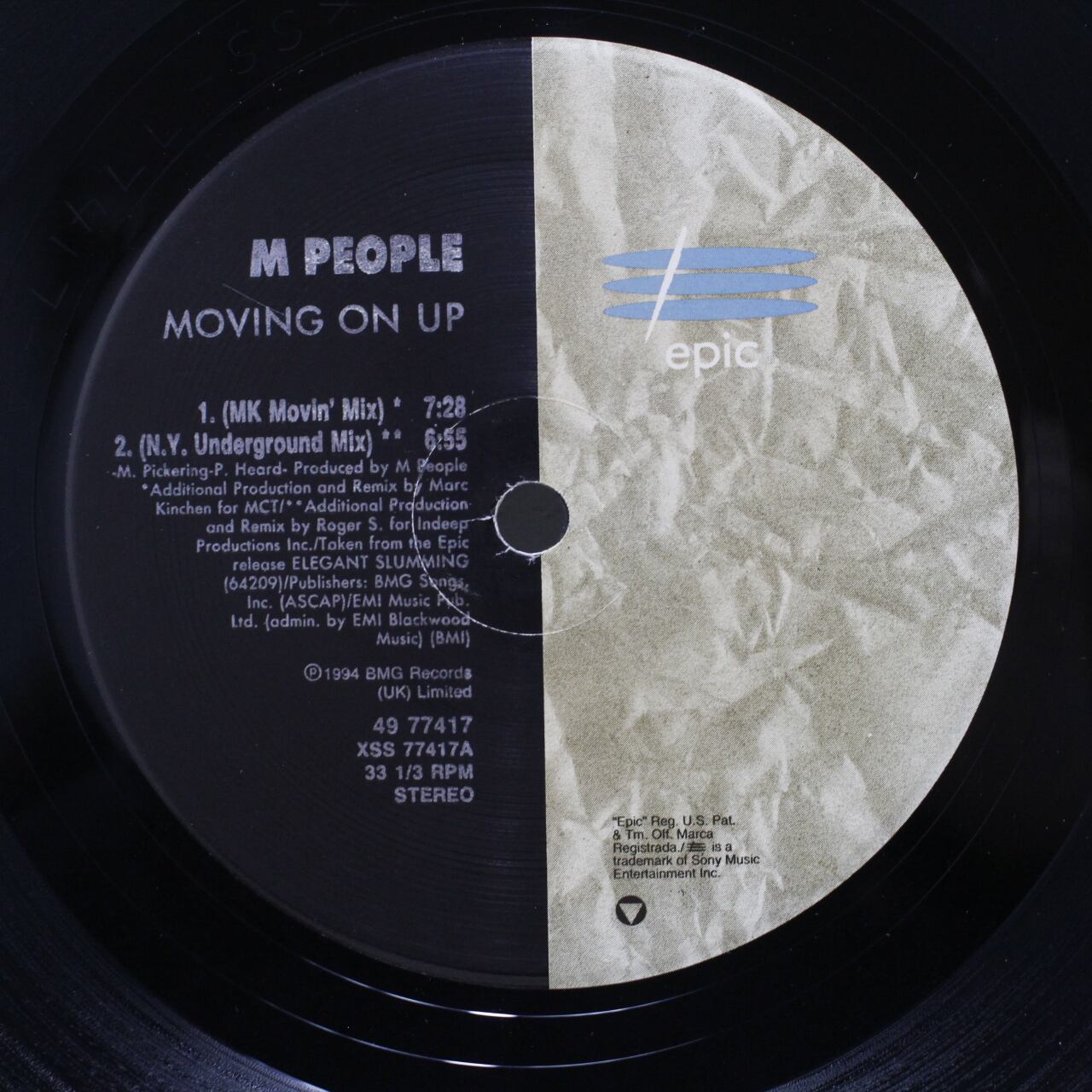 M People / Moving On Up [49 77417] - 画像4