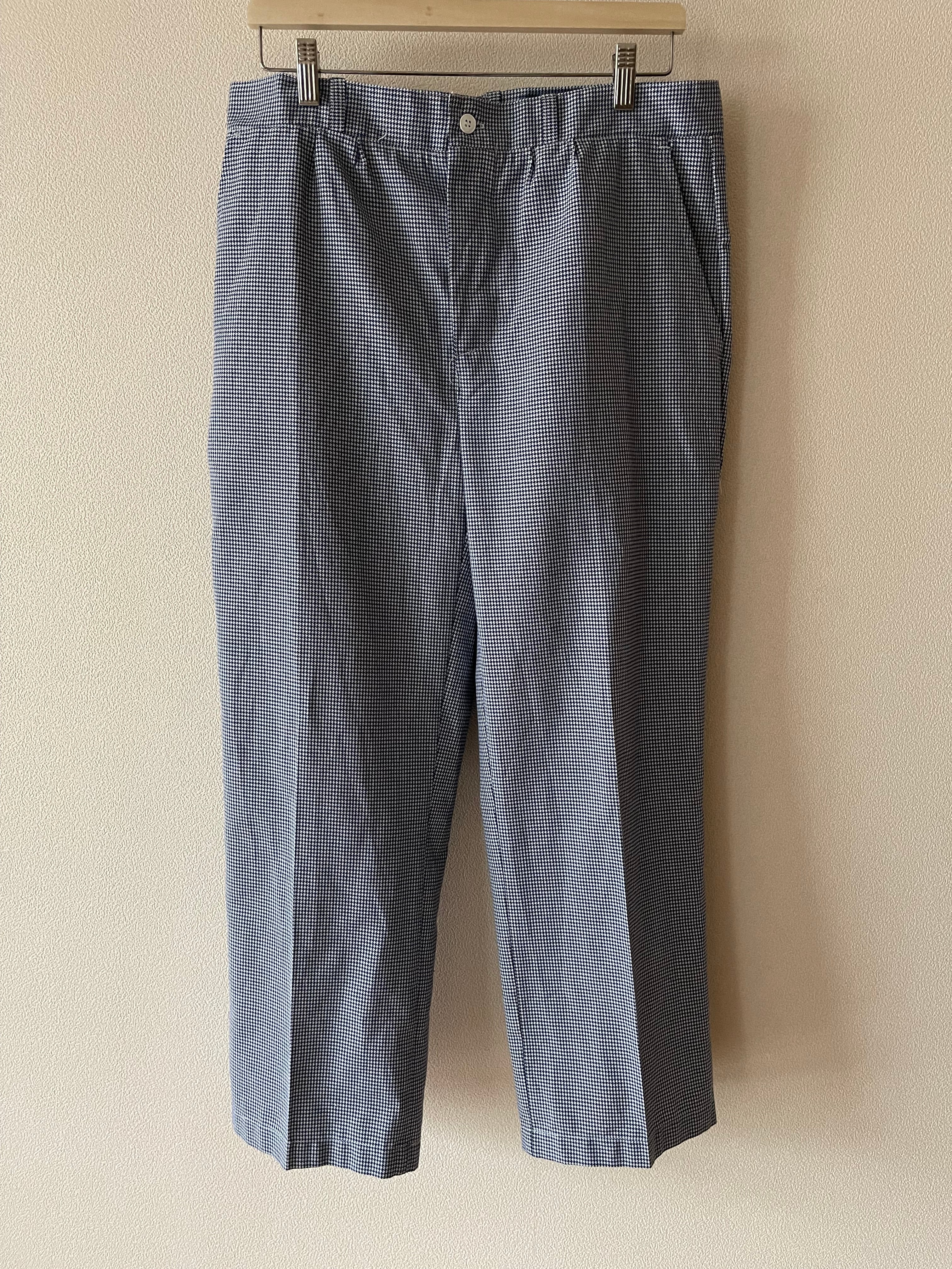 French vintage cotton Chef pants