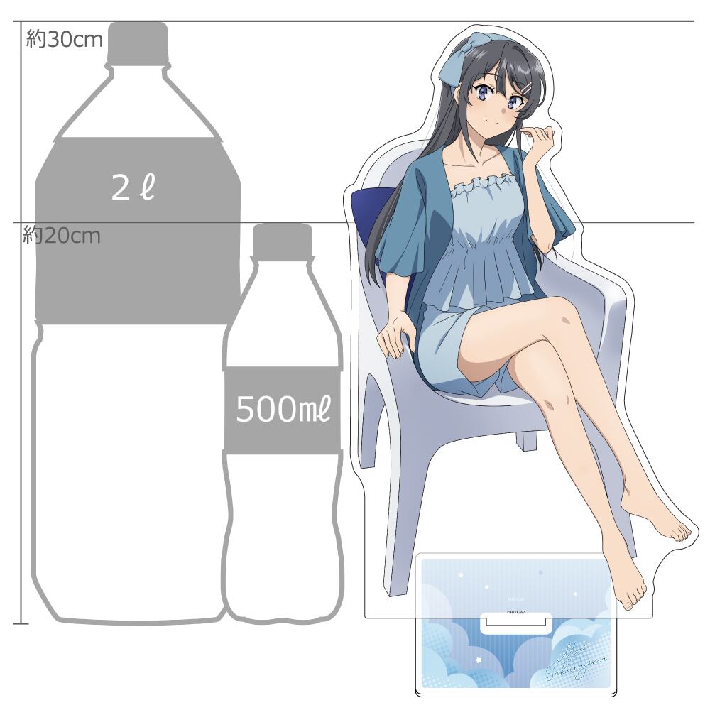青春ブタ野郎はランドセルガールの夢を見ない 描き下ろし特大アクリル