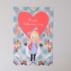 post card 「Happy Valentine's Day」no.122