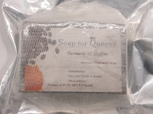 ターメリック＆コーヒー石鹸（110g）by Soap for Queenの商品画像3