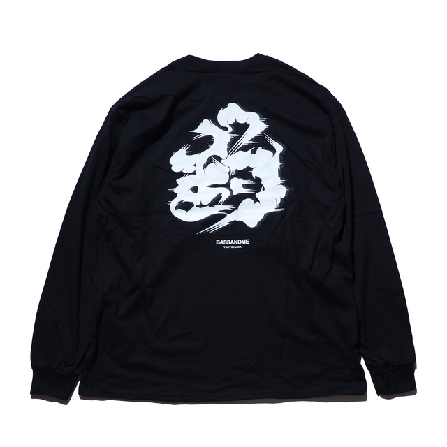 bassandme 6oz L/S "CLOUD EFFECT" TYPE-PRINT