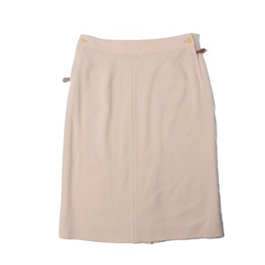 hermes  doubleside zip  skirt