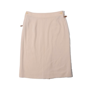 hermes  doubleside zip  skirt