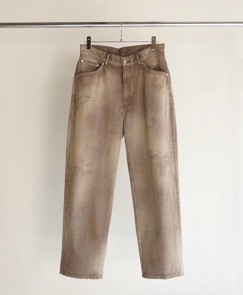 パンツ ANCELLM 25SS TAPERED 5P DENIM PANTS ANCELLM - TAPERED 5P DENIM PANTS | BLACK | デニム | NapsNote