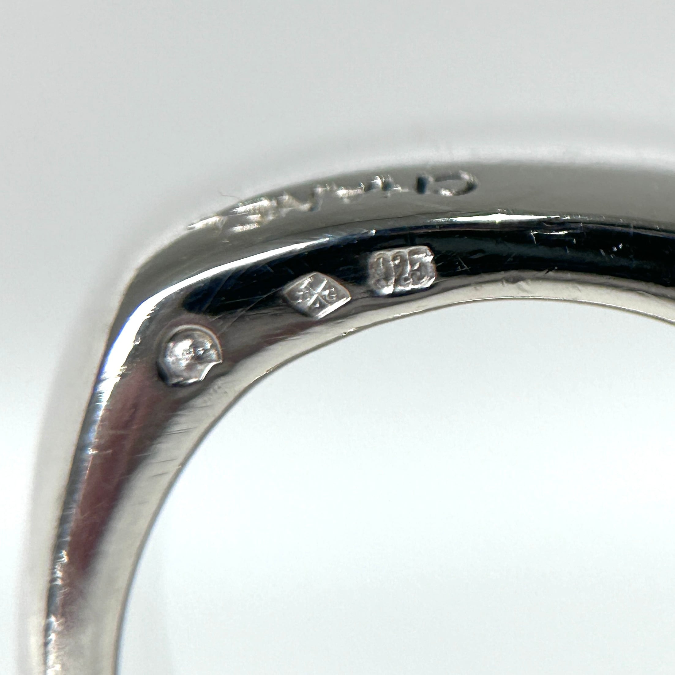 CHANEL シャネル スクエアリング シルバー925 約17号 | 2122