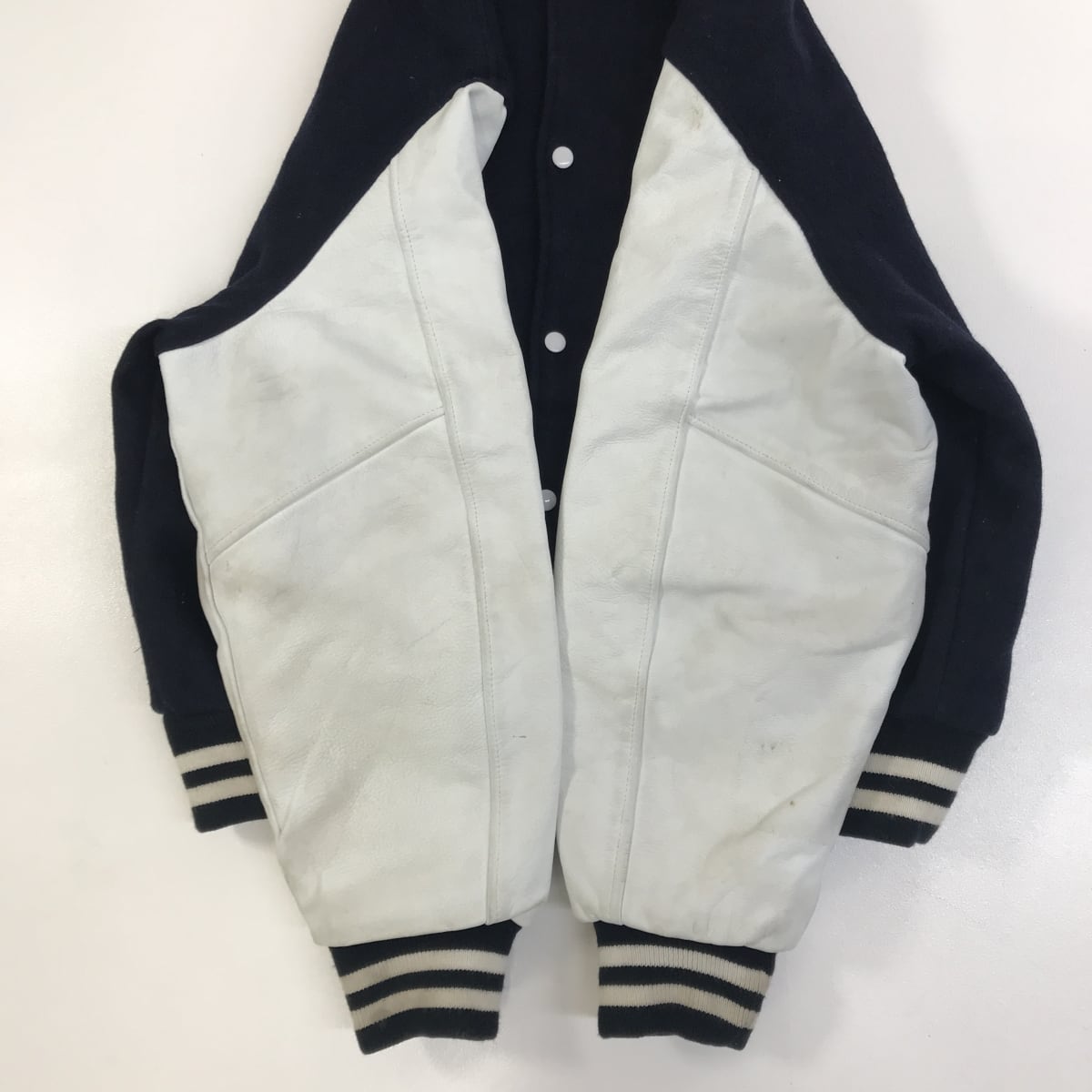 EMPIRE エンパイア 80〜 90年代 USA製 袖革スタジャン ベース